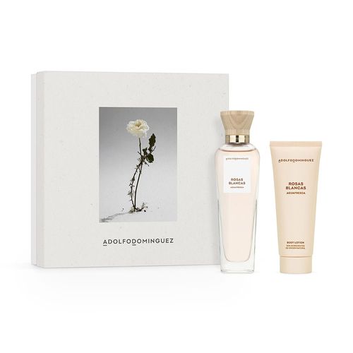 Set Agua Fresca Rosas Blancas EDT 120 ml + Body Lotion