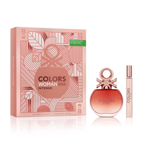 Set Rose Intenso EDT 80 ml + Minitalla 10 ml EDT
