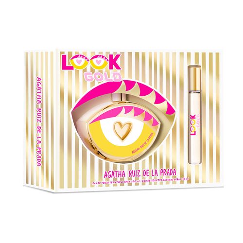 Sert Look Gold EDT 80 ml + Minitalla 10ml
