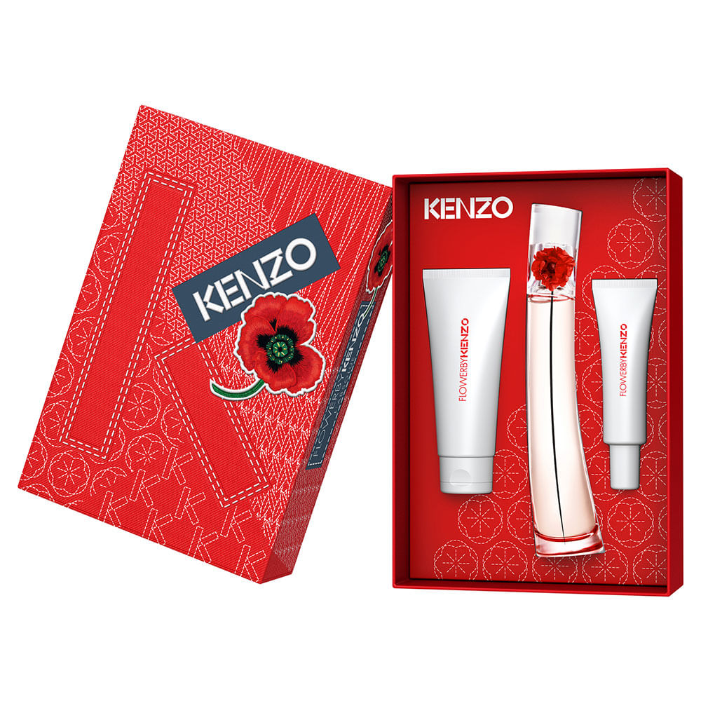 Kenzo flower rojo japones sale