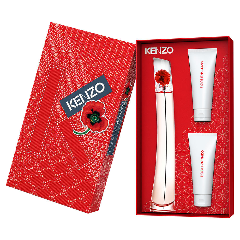 Kenzo Set Flower By Kenzo L Absolue 100ml Dos Body Balm 75ml