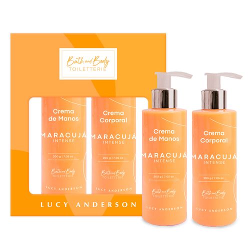 Crema para Manos + Crema Corporal Maracuja Intense