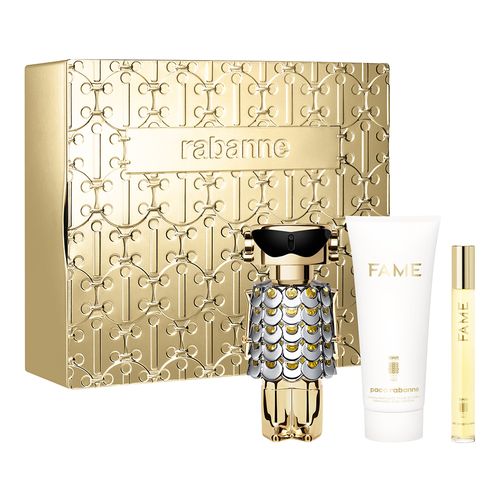 Cofre Fame EDP 80 ml + Body Lotion 100 ml + Mega Spritzer