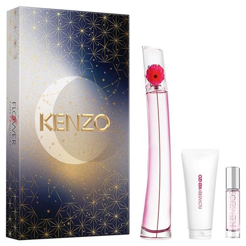 Cofre Flower By Kenzo Poppy Bouquet 100 ml + Body Lotion 75 ml + Travel Spray 10 ml