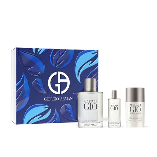 Acqua Di Gio Edt 125 ml + Mini + Shower Gel