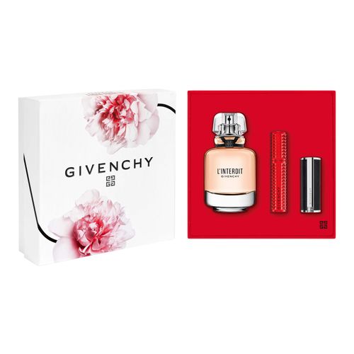 GIVENCHY L’INTERDIT EDP 50ML + VOLUME DISTURBIA 4G + LE ROUGE INTERDIT 333 1,5G