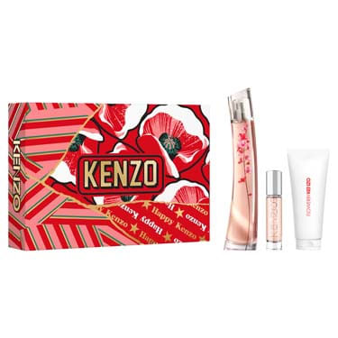 KENZO FLOWER IKEBANA 75 ml + BODY LOTION 75ml + TRAVEL SPRAY 10ml