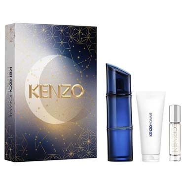 KENZO HOMME EDTI 110 ml + SHOWER GEL 75 ml + TRAVEL SPRAY 10 ml