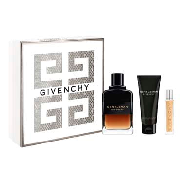 GIVENCHY GENTLEMAN EDP RESERVE PRIVEE 100 ML + SHOWER GEL 75 ML + TRAVEL SPRAY 12,5 ML