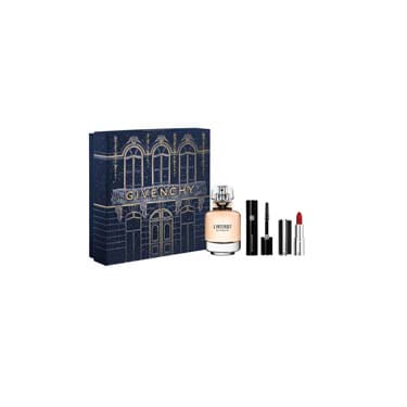 GIVENCHY L’INTERDIT EDP 50 ML + MINI L’INTERDIT MÁSCARA + MINI LE ROUGE INTERDIT SILK 333