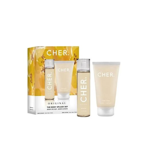 Cher Body Splash Original x100ml + Body Lotion x150ml