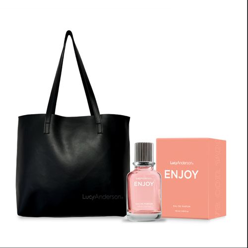 SET DE PERFUME LUCY ANDERSON EDP ENJOY + CARTERA 100 ML
