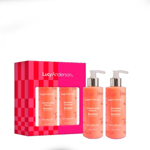 SET DE CREMA LUCY ANDERSON CR MANOS+EMUL CORP MANGO BLOOMING 200GR