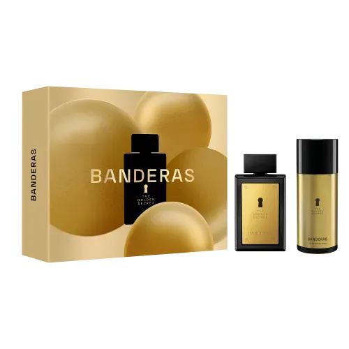 Set The Golden Secret Eau de Toilette 100 mL + Deo 150 mL  Banderas