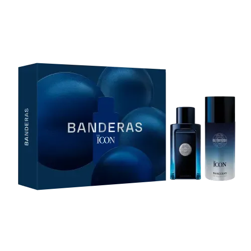 Set The Icon Eau de Toilette 100 mL +Deo 150 mL  Banderas