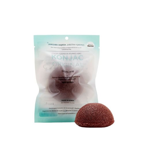 ESPONJA FAC KONJAC ROJA