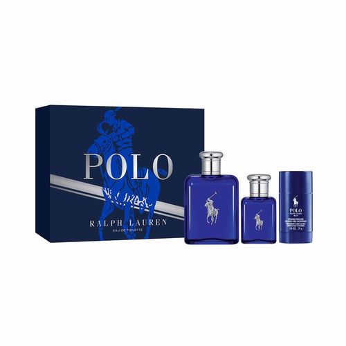 Polo Blue EDT 125 ml + EDT 40 ml + Deo