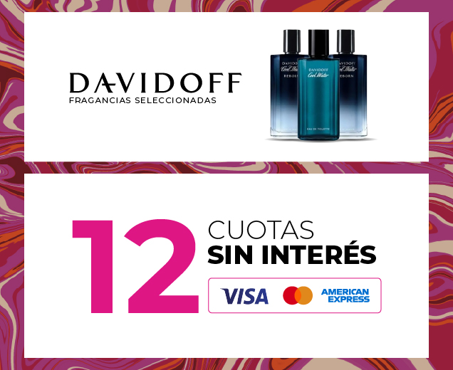 Perfumes Davidoff | 12 cuotas sin interes