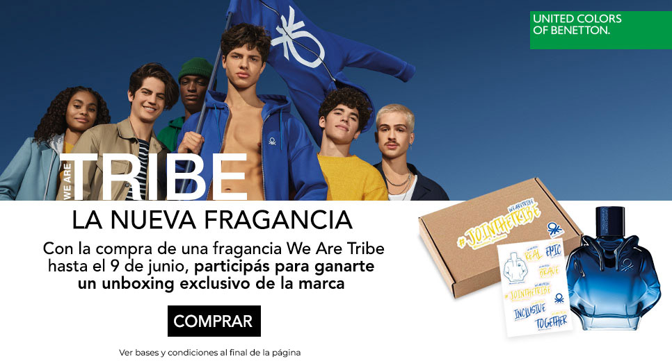 Sorteo Benetton We Are Tribe