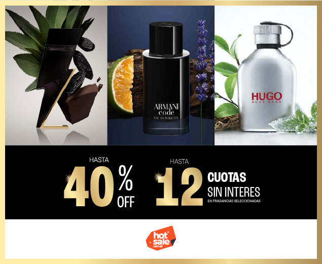 HASTA 40% OFF