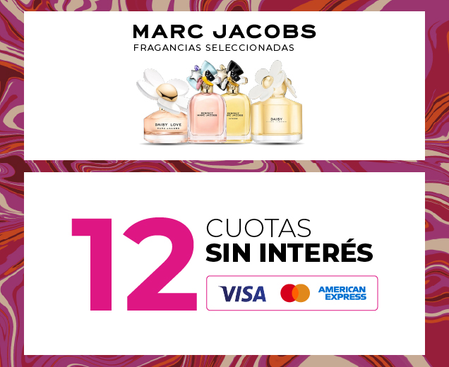 Perfumes Marc Jacobs | 12 cuotas sin interés